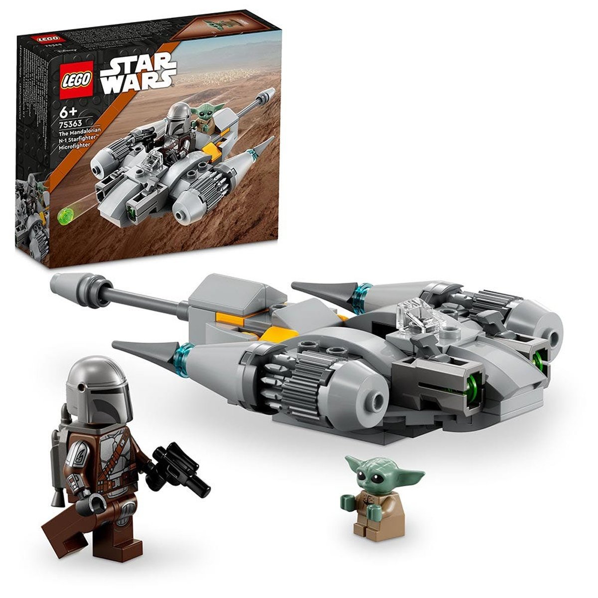 Microfighter Caza Estelar N-1 De The Mandalorian Lego Star Wars