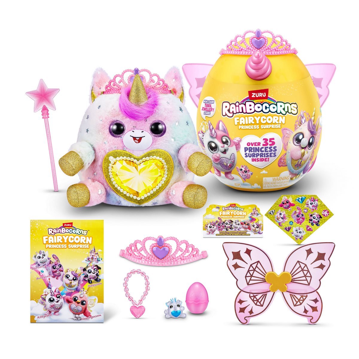 Huevo Sorpresa Princesa  Rainbocorn Zuru - Rosado
