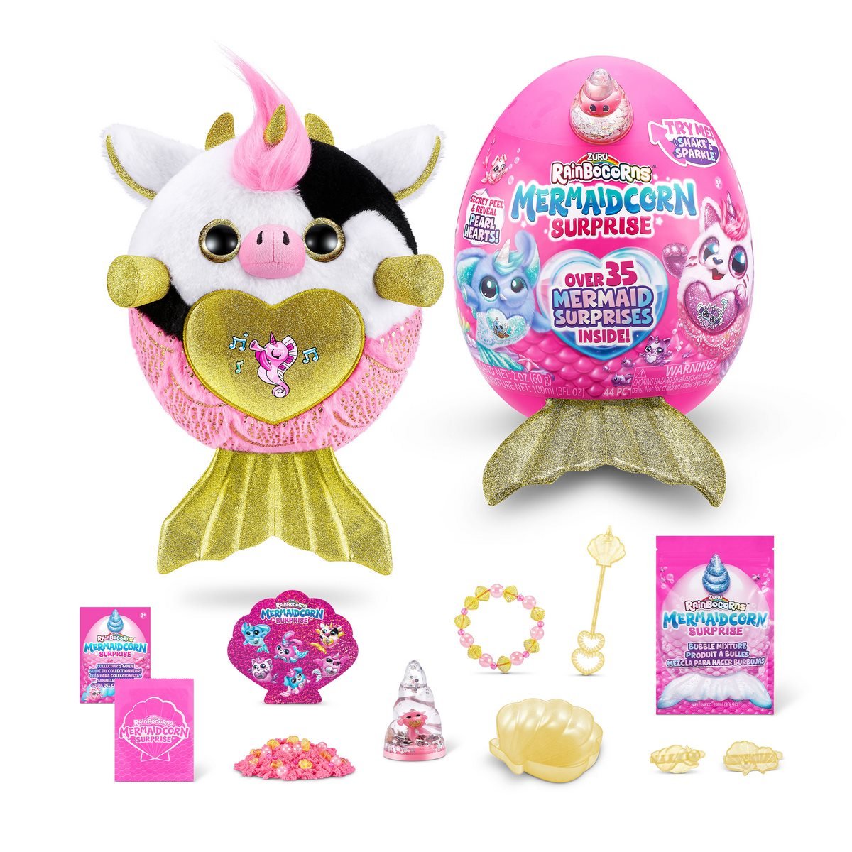 Huevo Sorpresa Sirena  Rainbocorn Zuru - Dorado