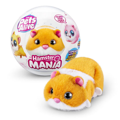 Hamster Caminador En Bola Pets Alive Zuru - Café