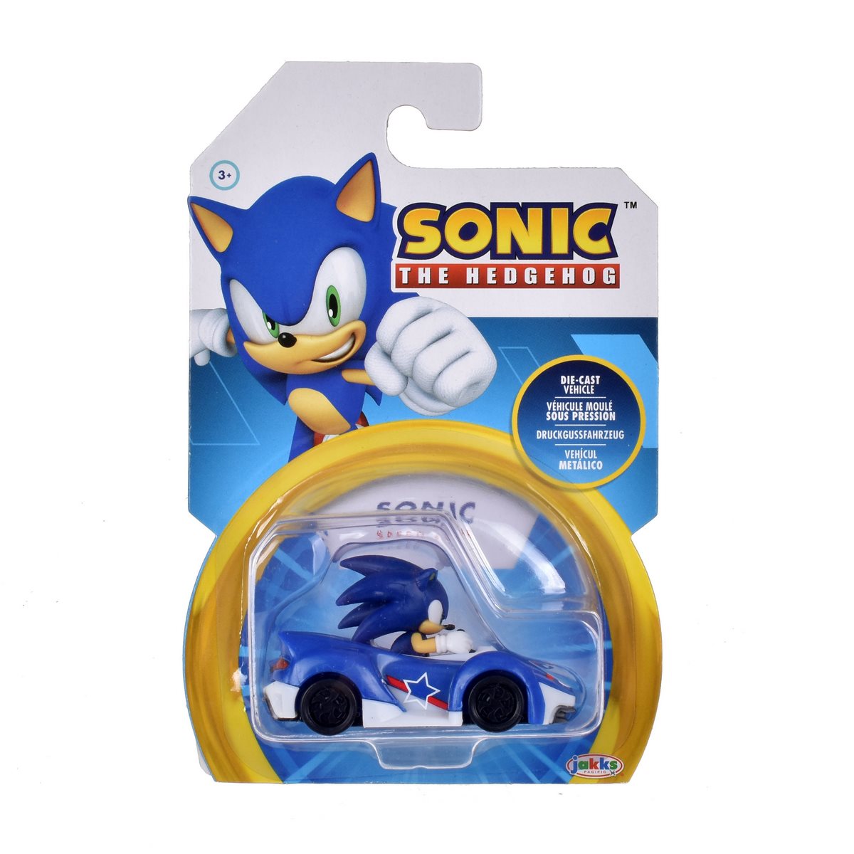 Vehiculos Metalicos Escala 1:64 Sonic - Sonic Speed Star Categoría: Vehículos Tipo producto:  Coches de juguete
