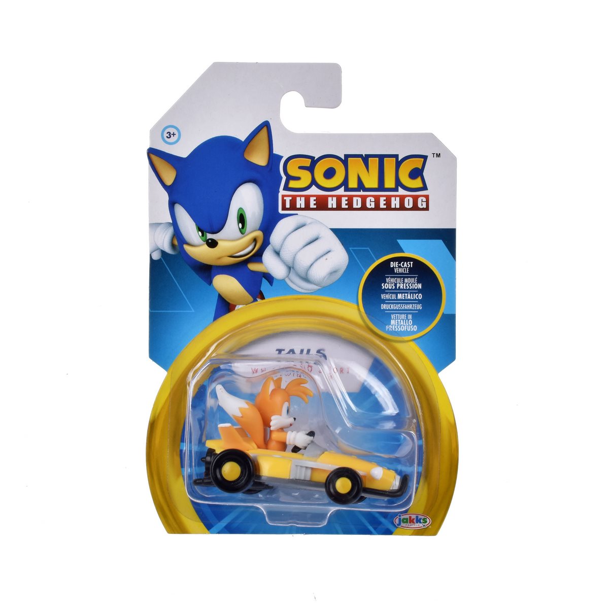 Vehículos Metalicos Escala 1:64 Sonic - Tails Whirlwind Sport