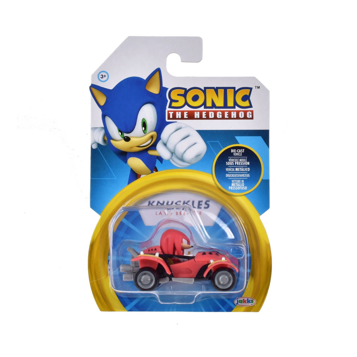 Vehiculos Metalicos Escala 1:64 Sonic - Knuckles Land Breaker