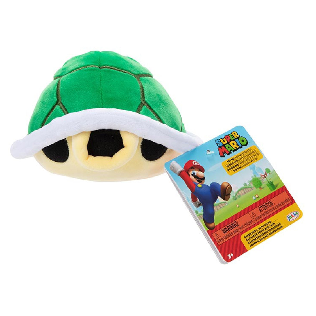 Peluche Nintendo Super Marios Con Sonido - Caparazon Verde