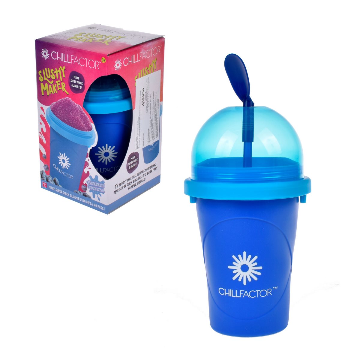 Vaso Para Hacer Granizados Chillfactor - Azul Categoría: Juegos de comida Tipo producto:  Regalos