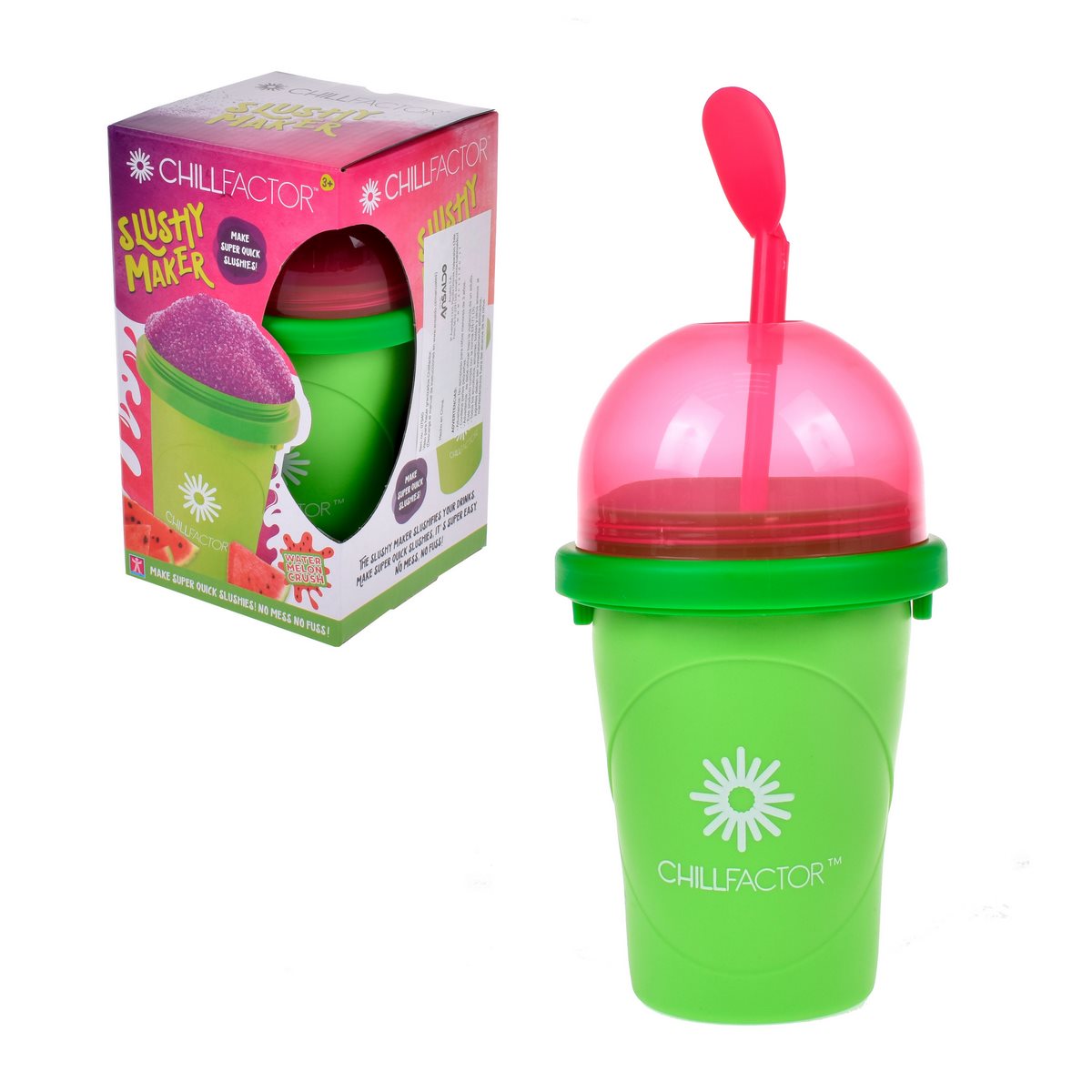 Vaso Para Hacer Granizados Chillfactor - Verde Categoría: Juegos de comida Tipo producto:  Regalos