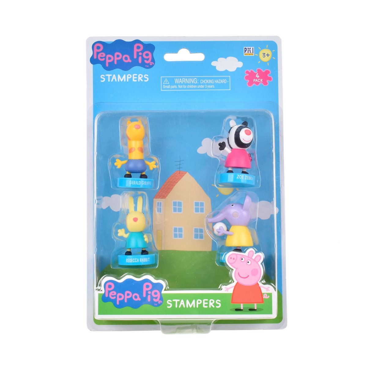 Peppa Pig Timbres 4 Unidades Imexporta - Gerald Giraffe