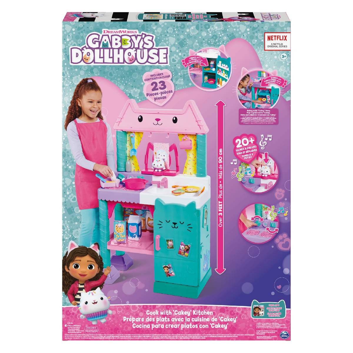 Gabby Cocina Para Crear Con Cakey Con Sonido Y Accesorios