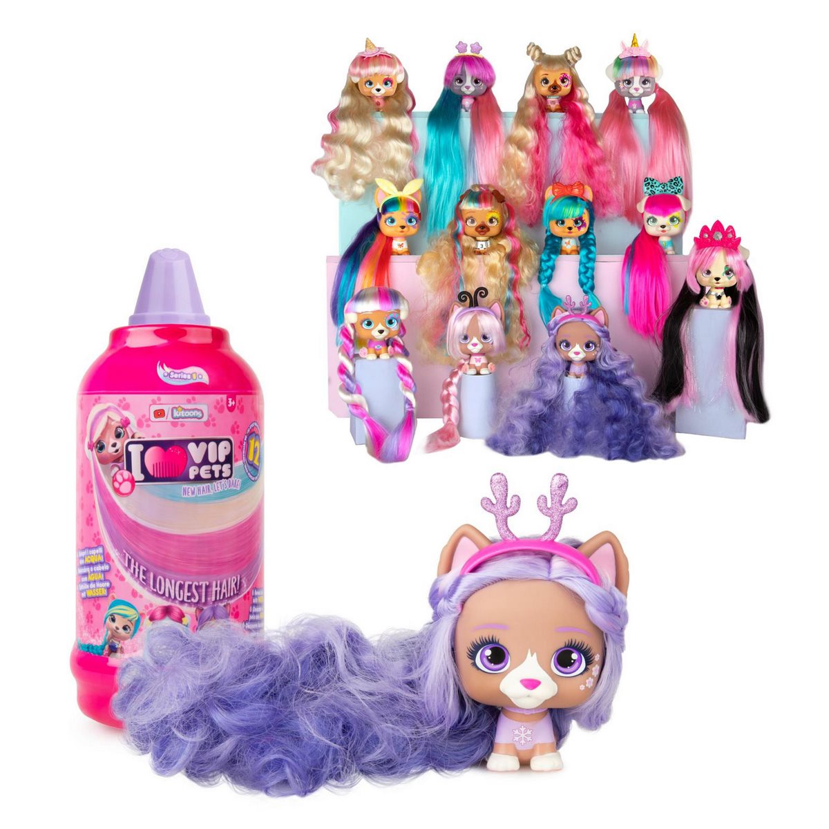 Vip Pets  Glitter Twist - Morada