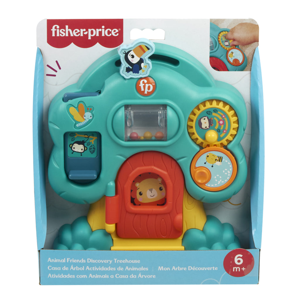Fisher-Price Juguete para Bebés Casa de Árbol Actividades de Animales