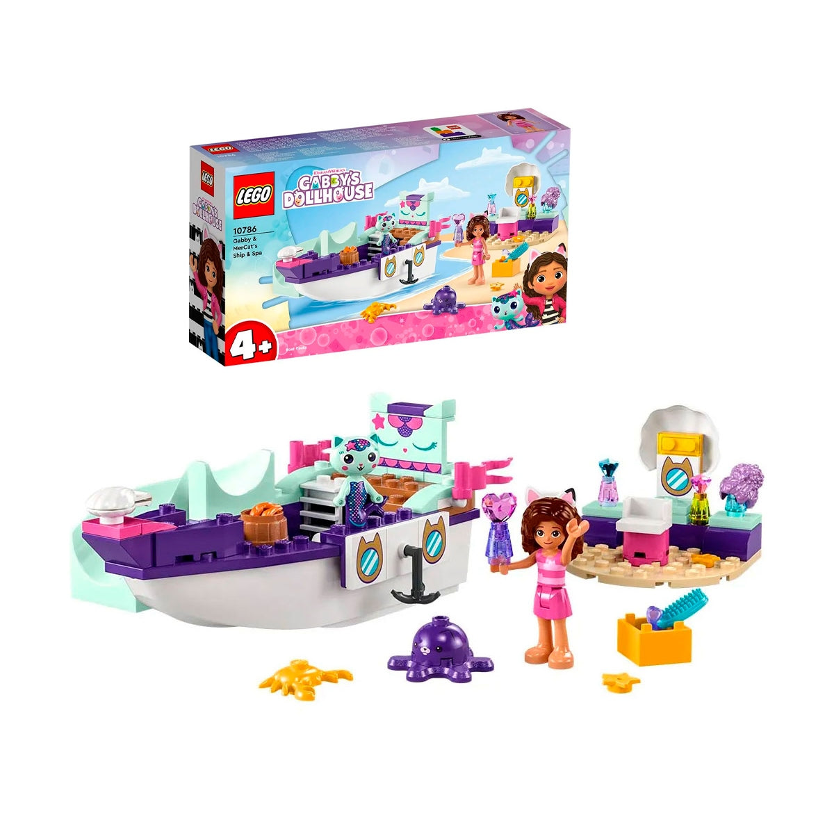 Barco Y Spa De Gabby Y Siregata Lego Gabby Dollhouse