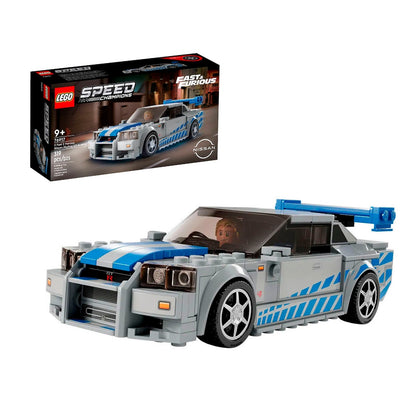 Nissan Skyline Gt-R De M s R pido M s Furioso Lego Speed Champions