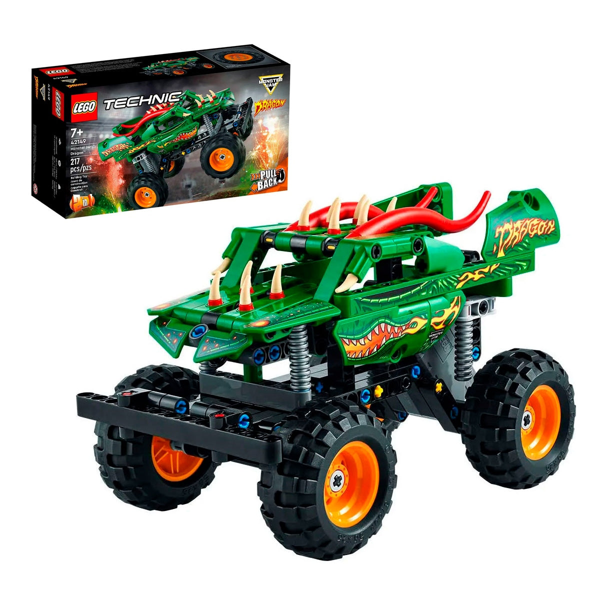 Monster Jam Dragon Lego Technic
