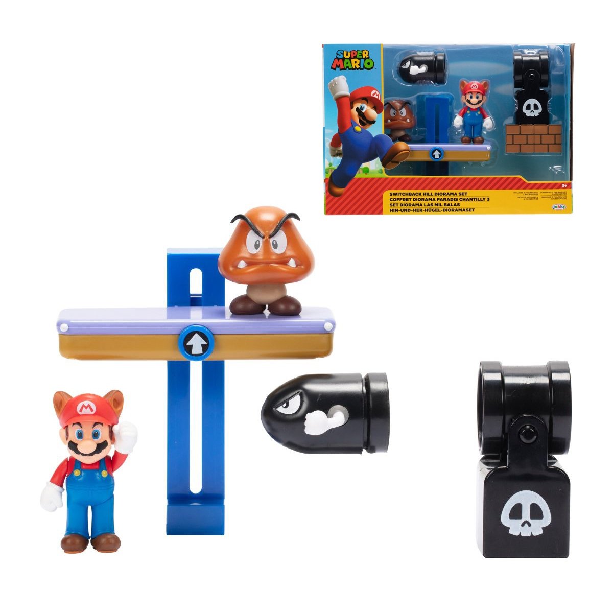 Nintendo 6Cm Switchback Hill Diorama Set