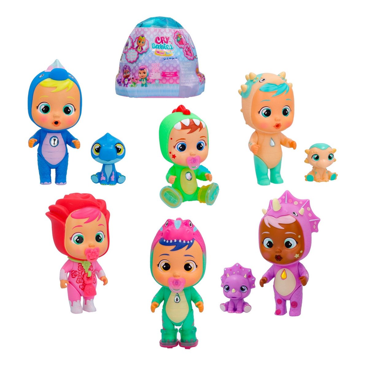 Cry Babies Icy World Dinos