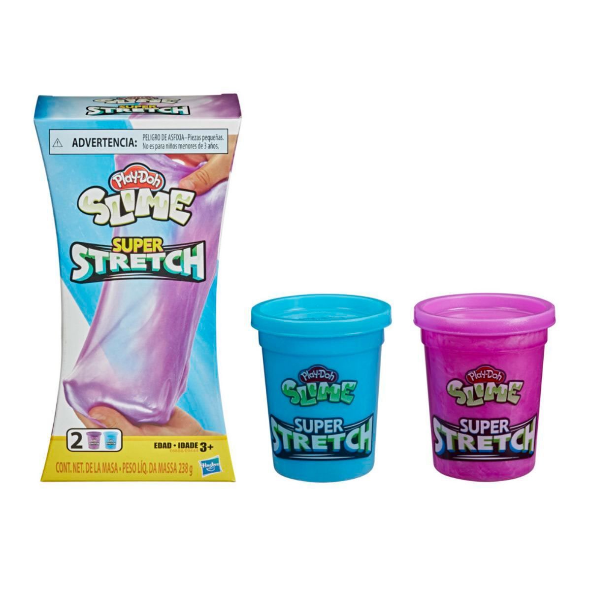 Play Doh Mundo De Texturas Super Stretch - Morado