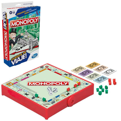 Juego De Mesa Hasbro Gaming Grab And Go - Monopoly