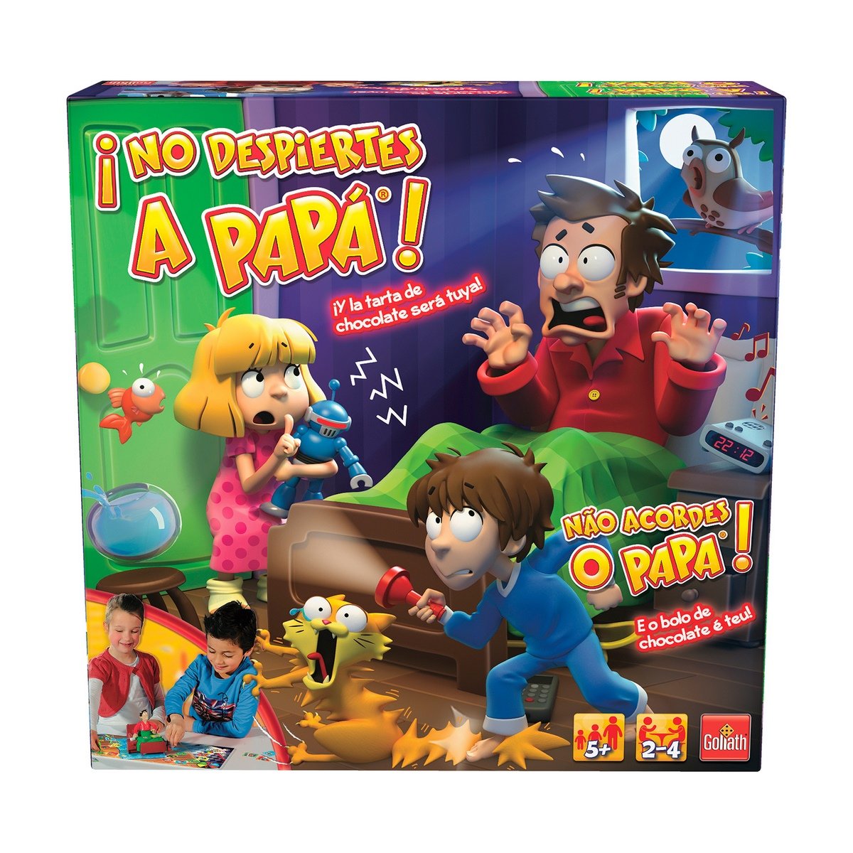 Juego Acción No Despiertes A Papá