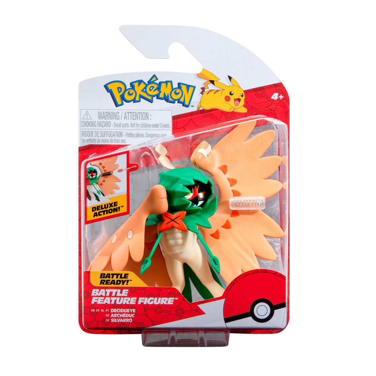 Pack Figura 11 Cm. Pokemon - Decidueye