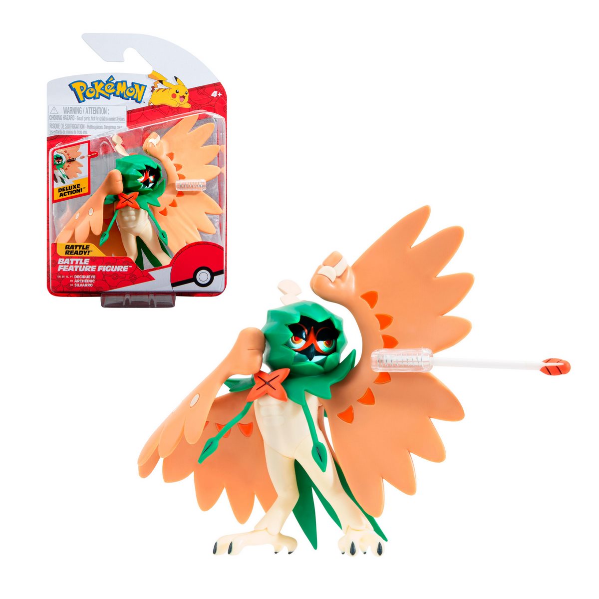 Pack Figura 11 Cm. Pokemon - Decidueye