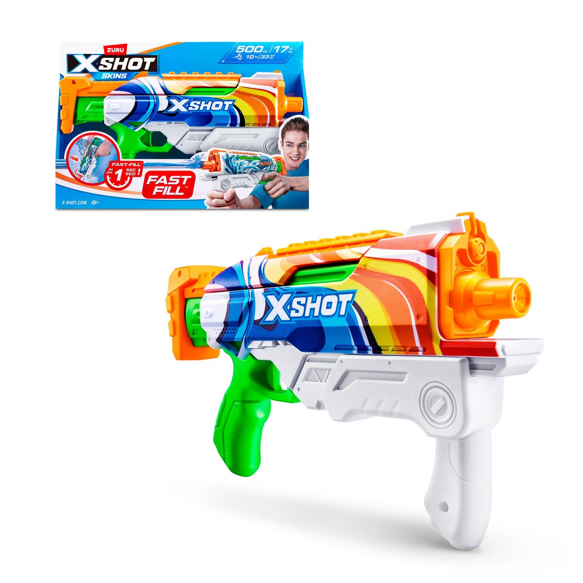 Lanza Agua Skins X-Shot - Cruiser