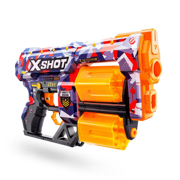 Lanza Dardos Dread Skins Con 12 Dardos X-Shot - Malice