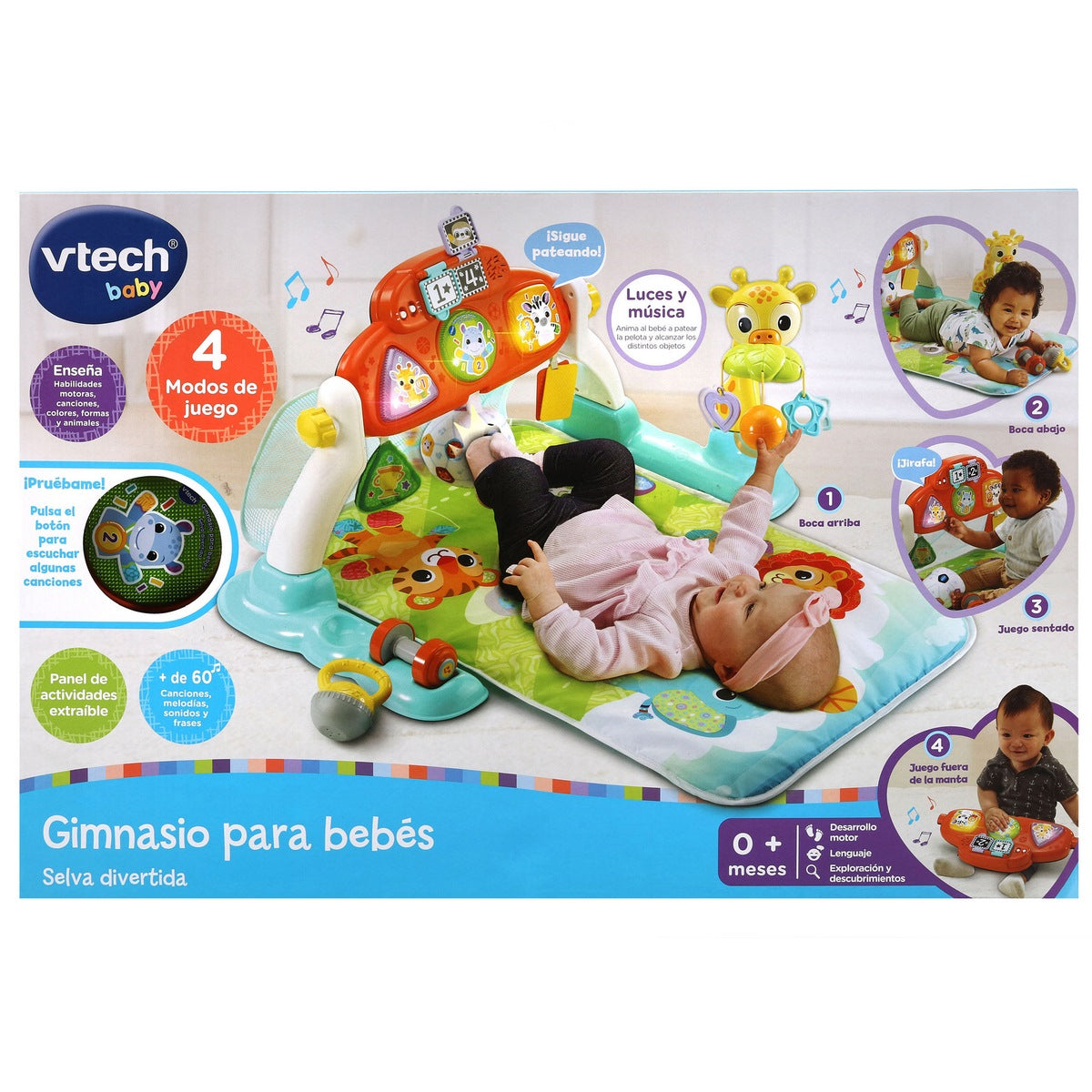 Ginmasio Para Bebe Selva Divertida Vtech