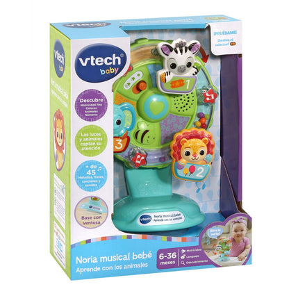 Noria Musical Bebé Aprende Con Los Animales Vtech