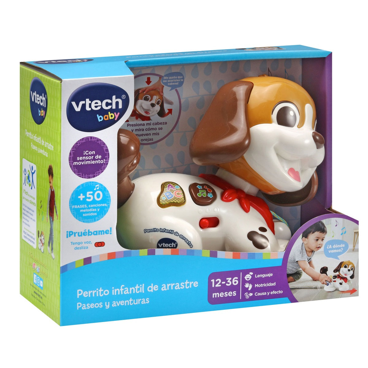 Perrito Infantil De Arrastre Paseos Y Aventuras Vtech