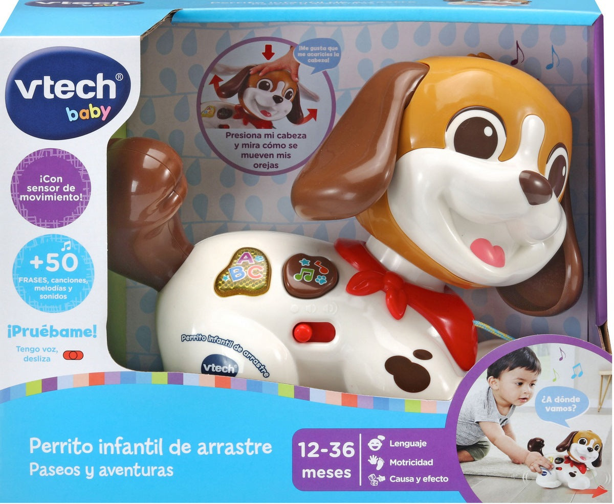 Perrito Infantil De Arrastre Paseos Y Aventuras Vtech
