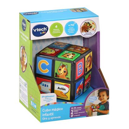 Cubo Mágico Infantil Gira Y Aprende Vtech