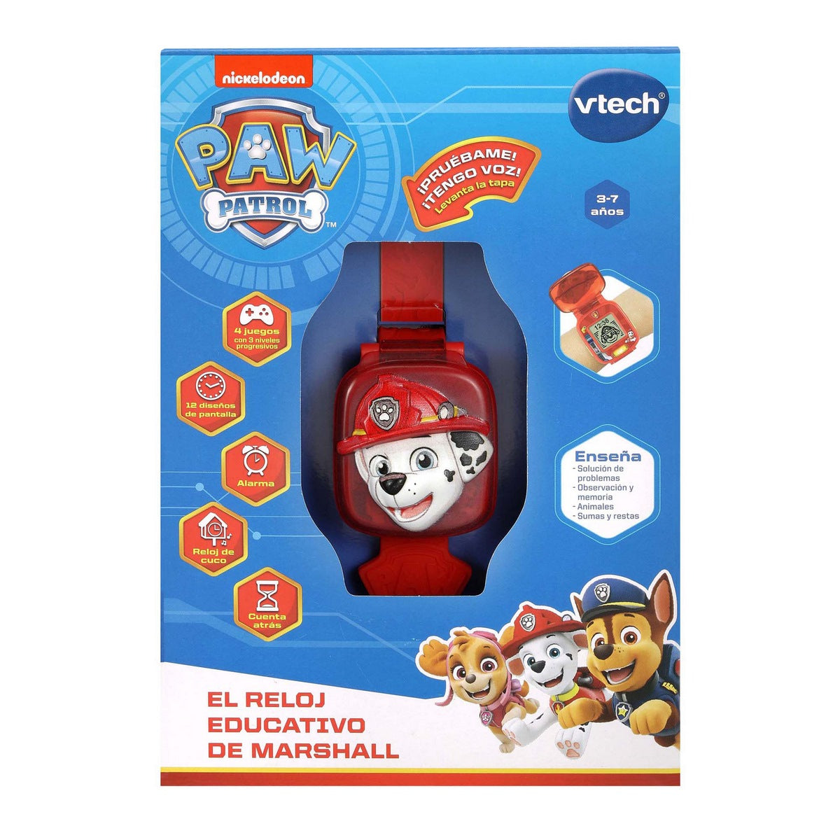 Reloj Educativo Marshall Paw Patrol Vtech