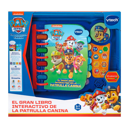 Libro Interactivo Paw Patrol 10 Aniversario Vtech