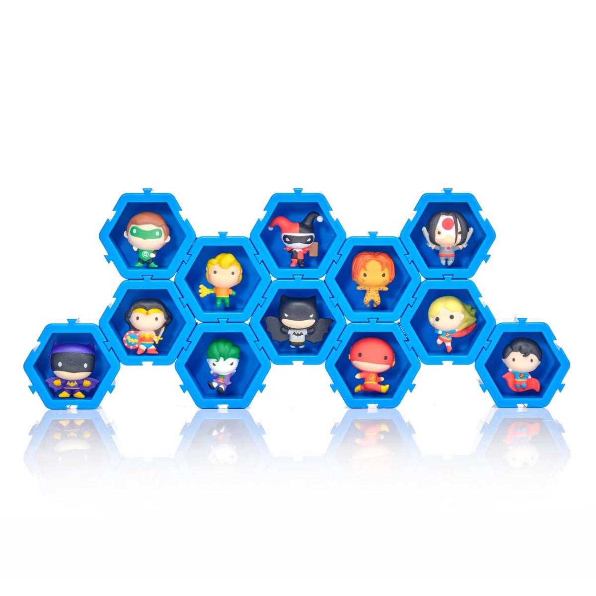 Mini Figura En Hexagono Nano Pods - Dc Comics