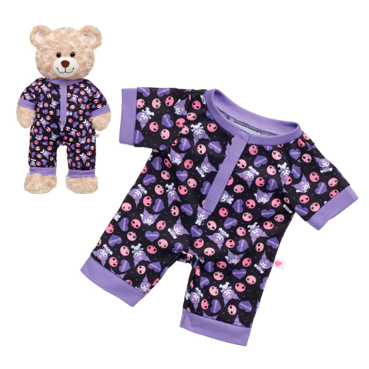 Pijama Morado Kuromi Build-a-bear