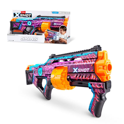 Lanzador Last Stand Skins X-Shot - Enigma Categoría: Lanzadores dardos - agua y más Tipo producto:  Armas y artilugios de juguete