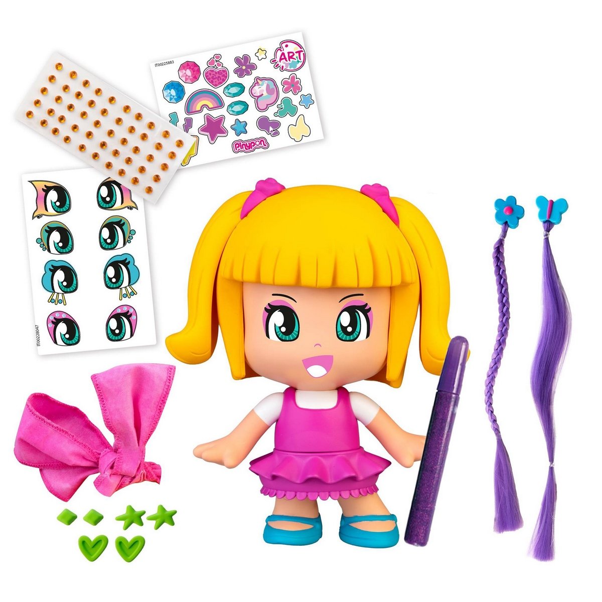 Muñeca De 17 Cm Para Decorar Pop & Art De Pinypon