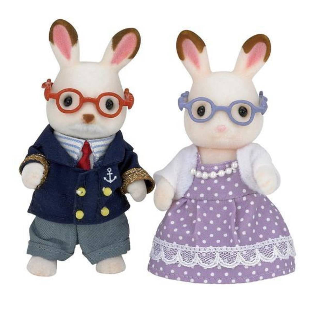 Abuelos Conejo Chocolate  Sylvanian Families