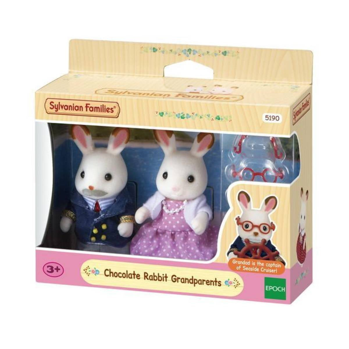 Abuelos Conejo Chocolate  Sylvanian Families