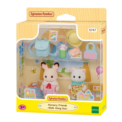 El Duo De Bebes De Paseo Sylvanian Families