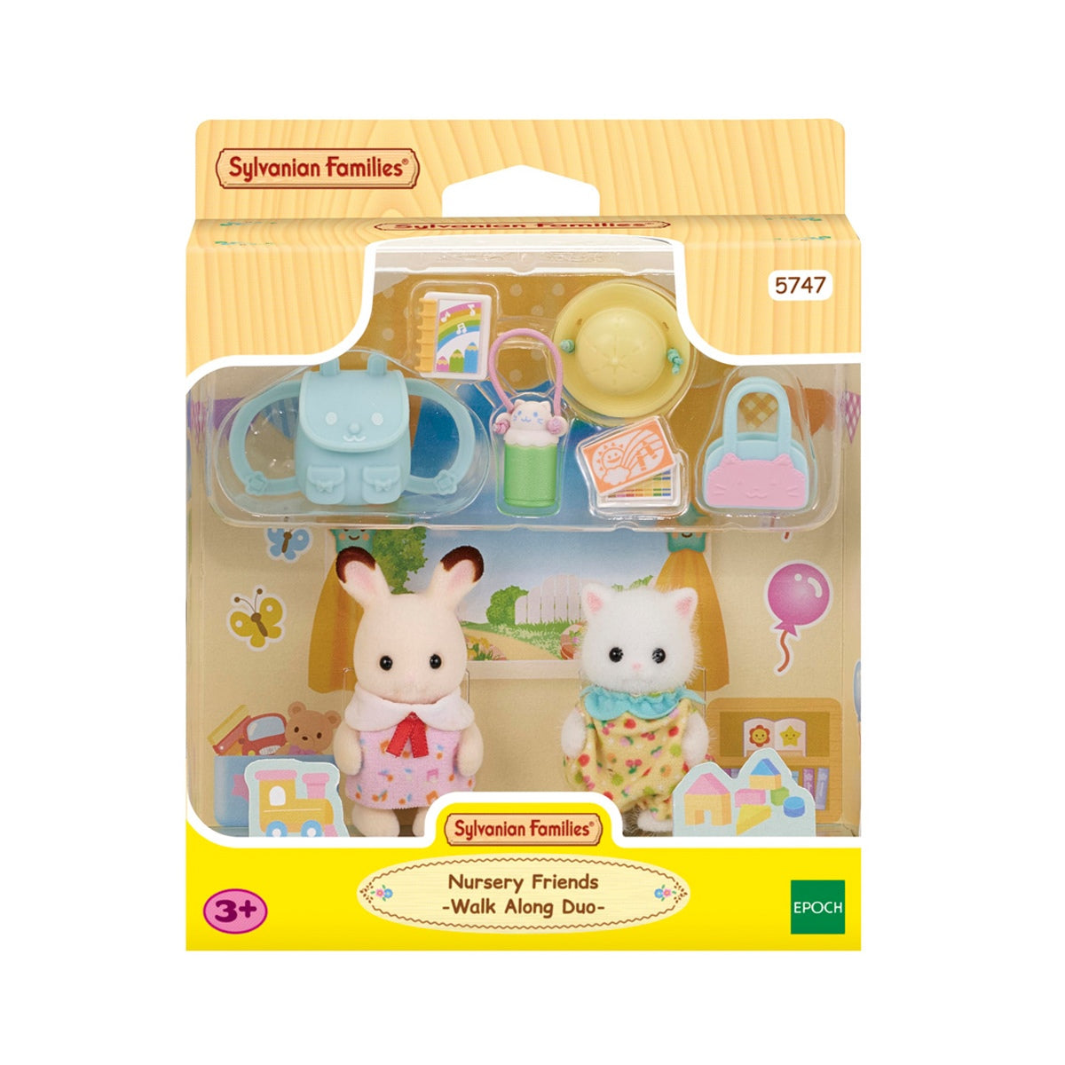 El Duo De Bebes De Paseo Sylvanian Families