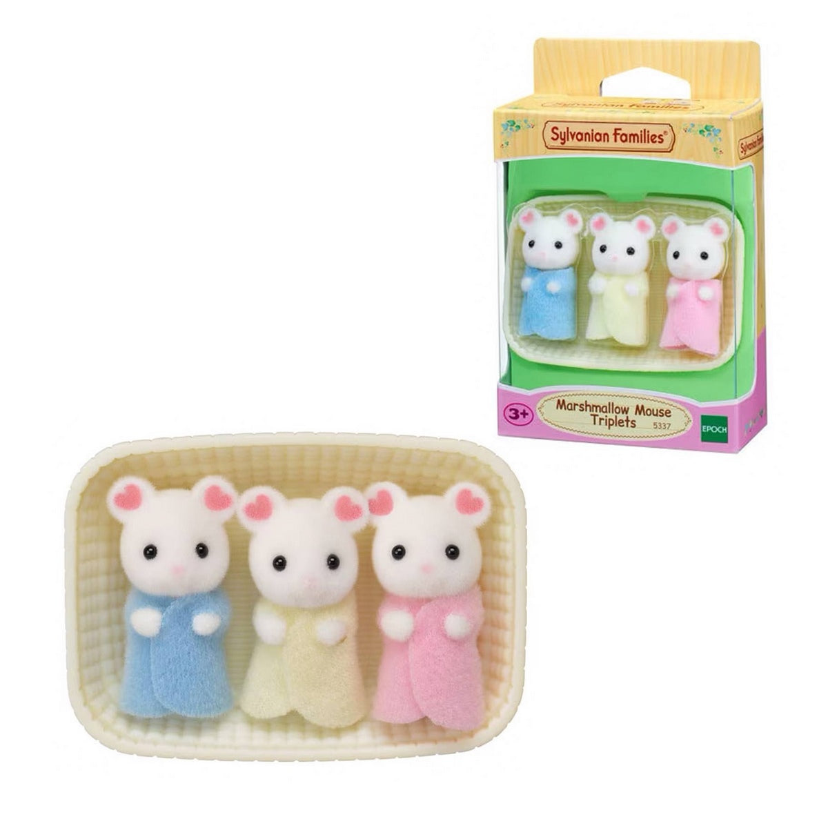 Trillizos Raton Marshmallow  Sylvanian Families