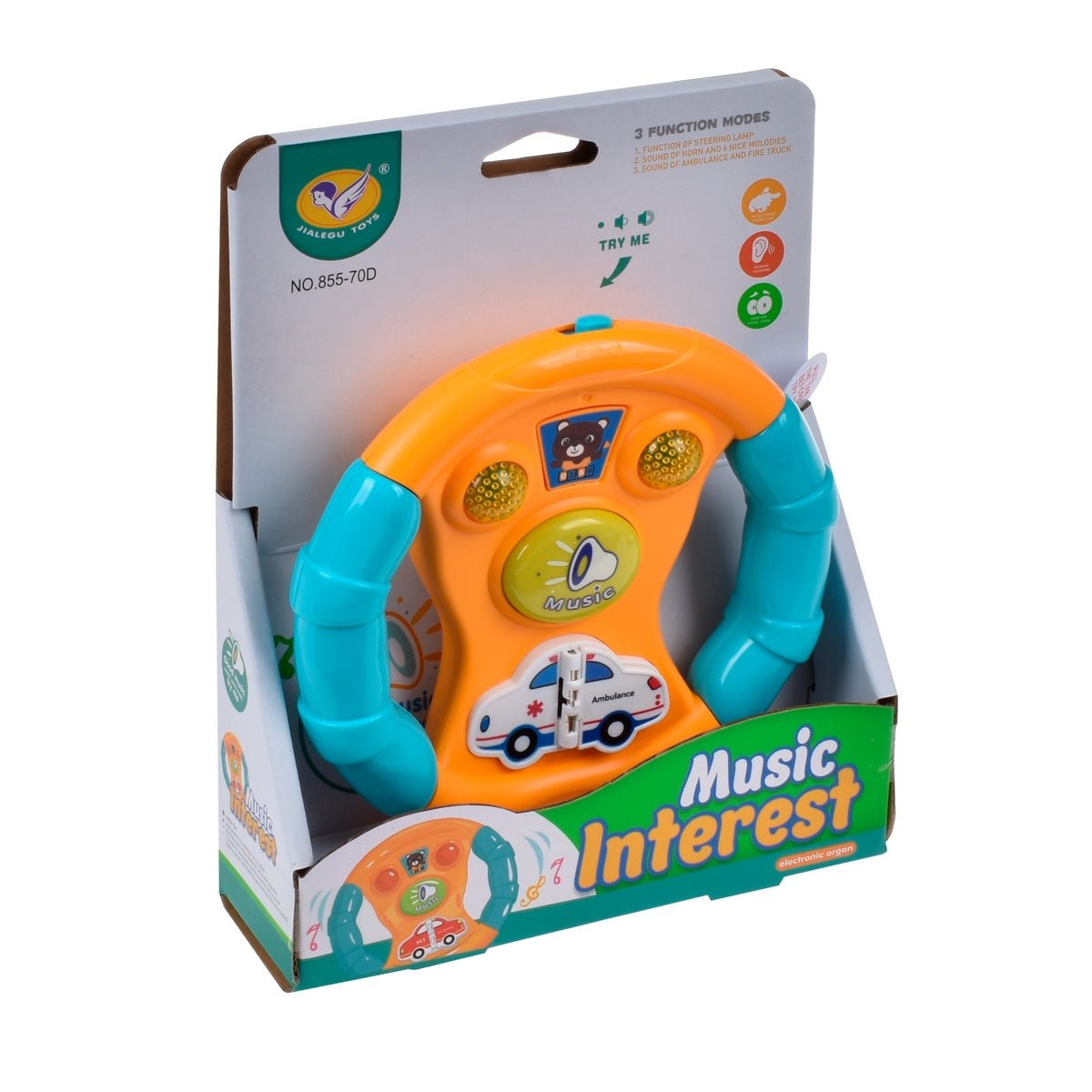 Manubrio Con Sonido Y Luces