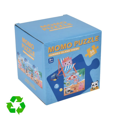 Puzzle Momo Playa De 36 Piezas