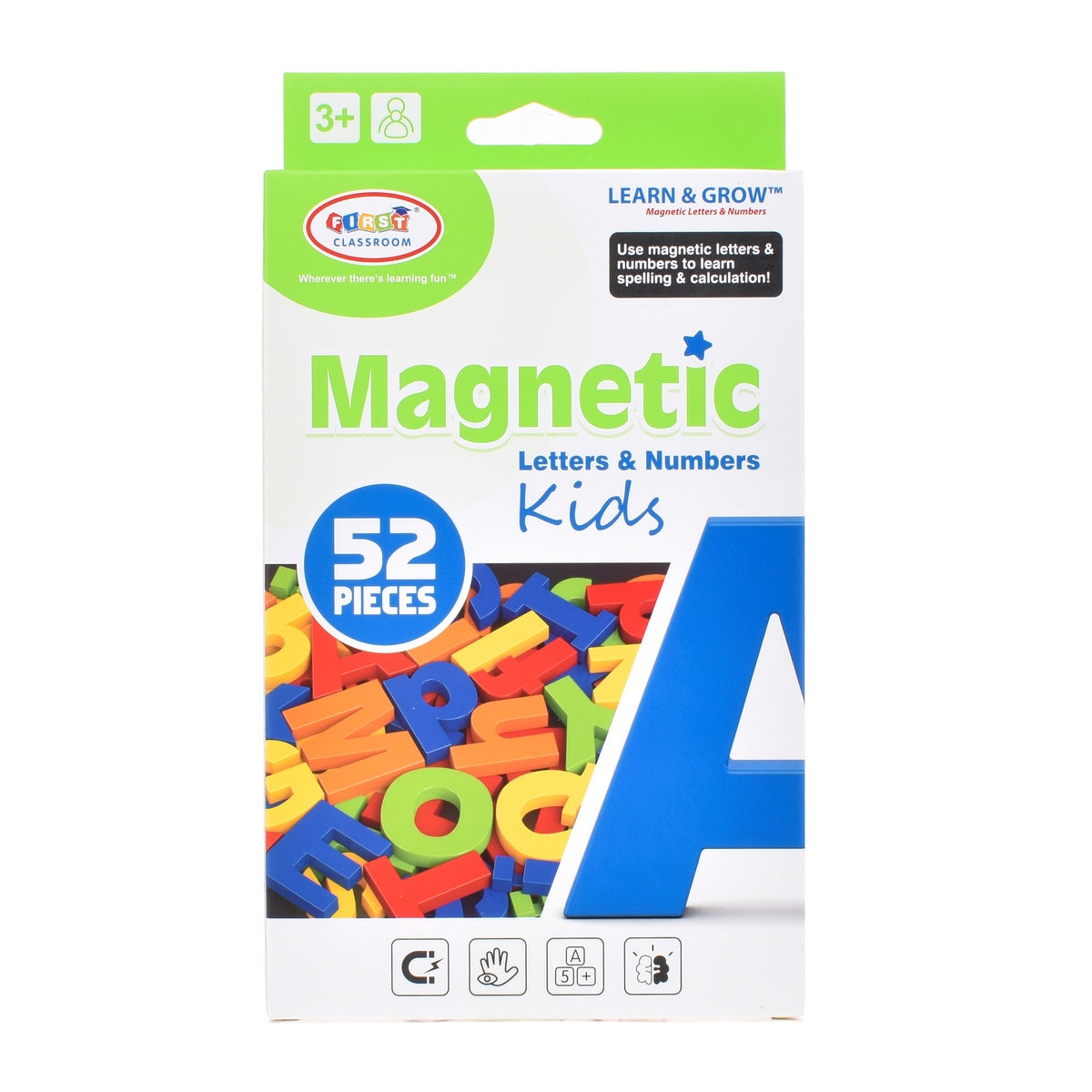 Pack De Letras Magneticas 52 Piezas