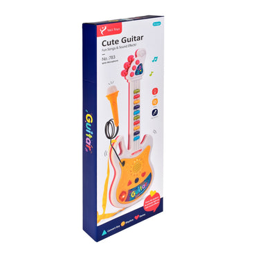 Guitarra Con Melodías Y Micrófono