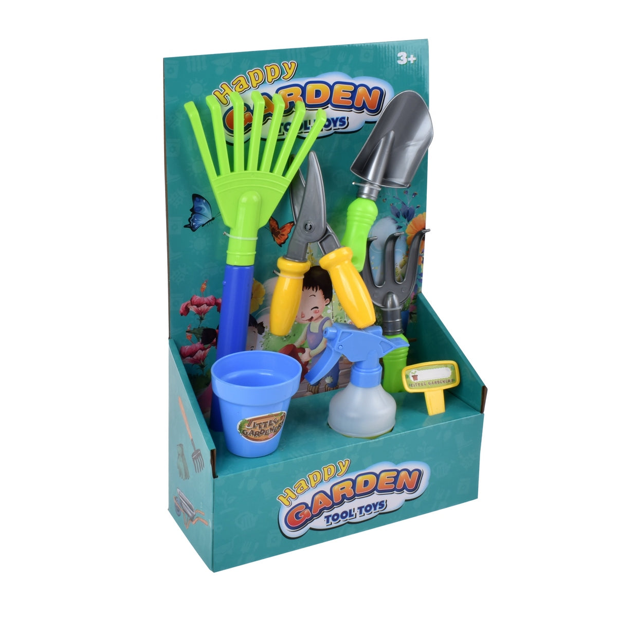 Playset De Jardineria Con 7 Piezas