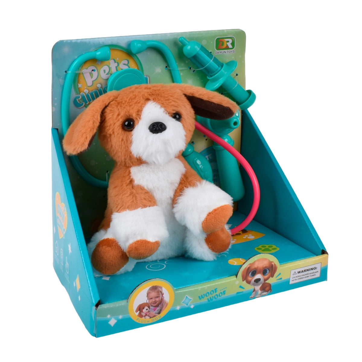 Playset Veterinario Con Perro De Peluche