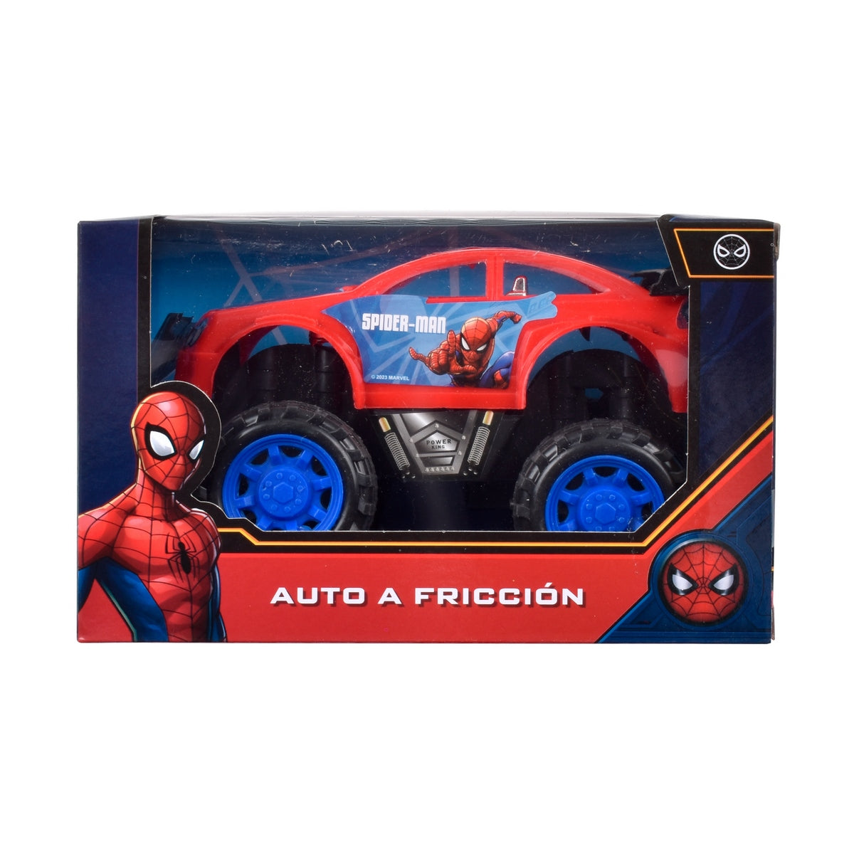 Auto A Friccion Spiderman 18 Cms
