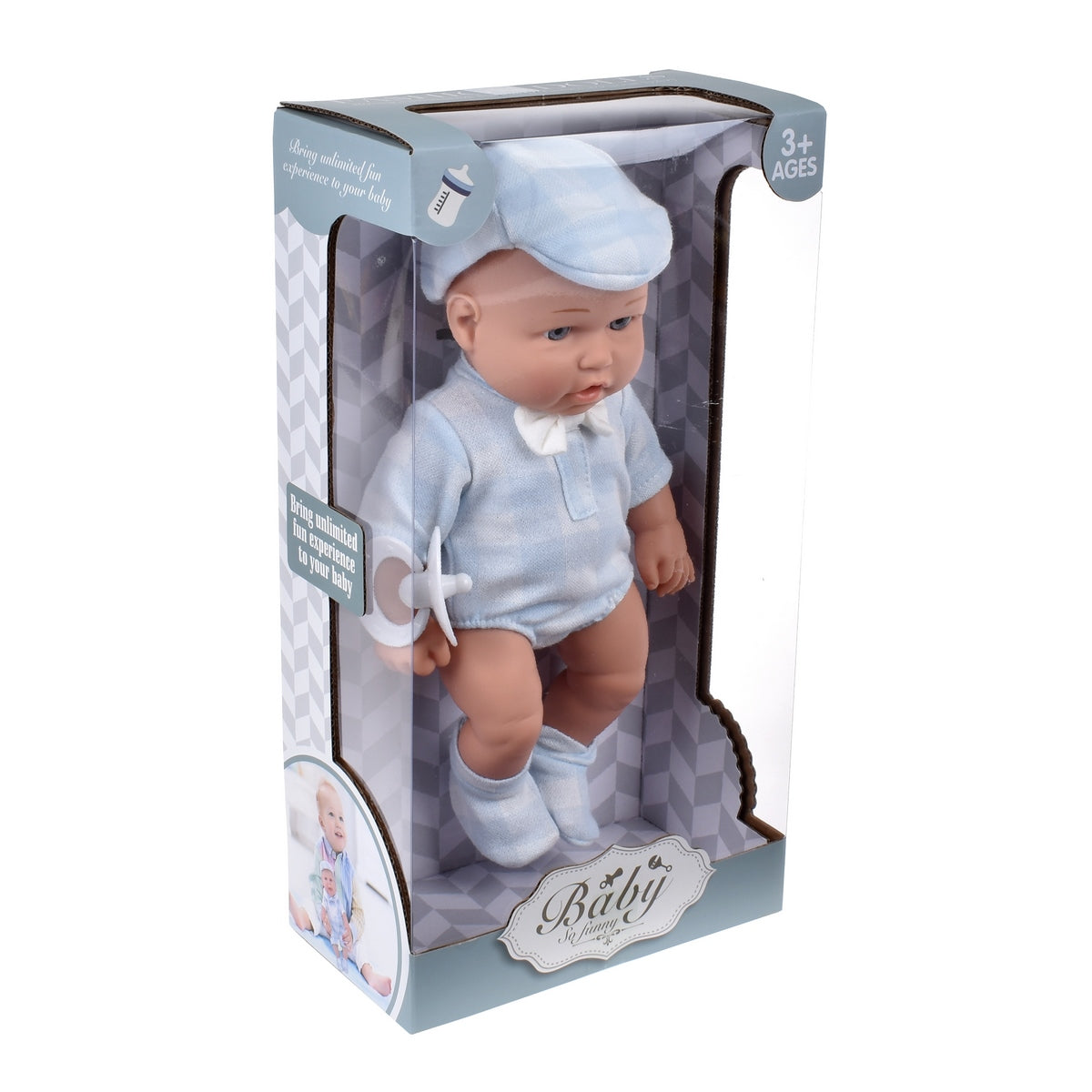 Muñeco 30 Cms Con Chupete